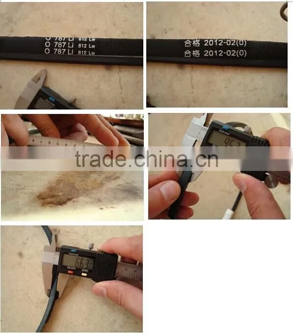 V belt for lawn mower O787 Li
