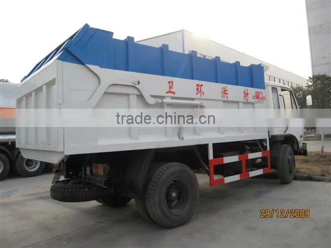 docking garbage truck
