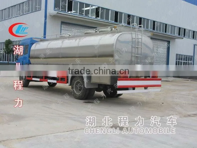 FAW 4*2 milk tank truck for sale