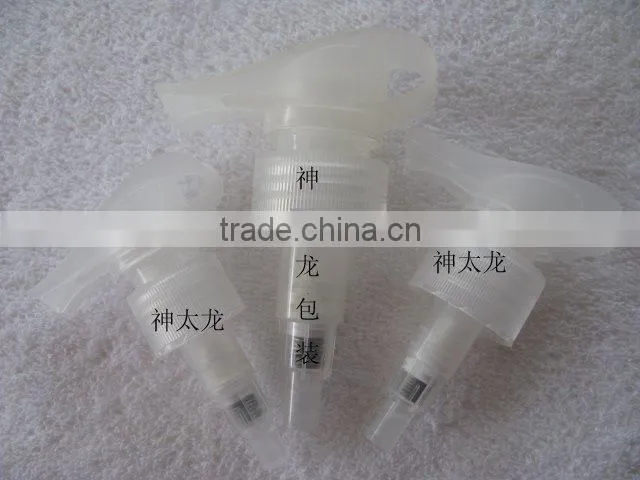 plastic lotion pump dispenser in special design