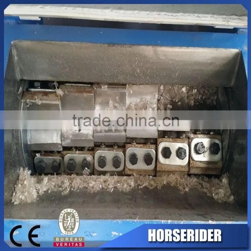 waste plastic pipe recycled machine/pvc pp pe pipe scraps grinding machine/waste plastic tube stock recycling crusher
