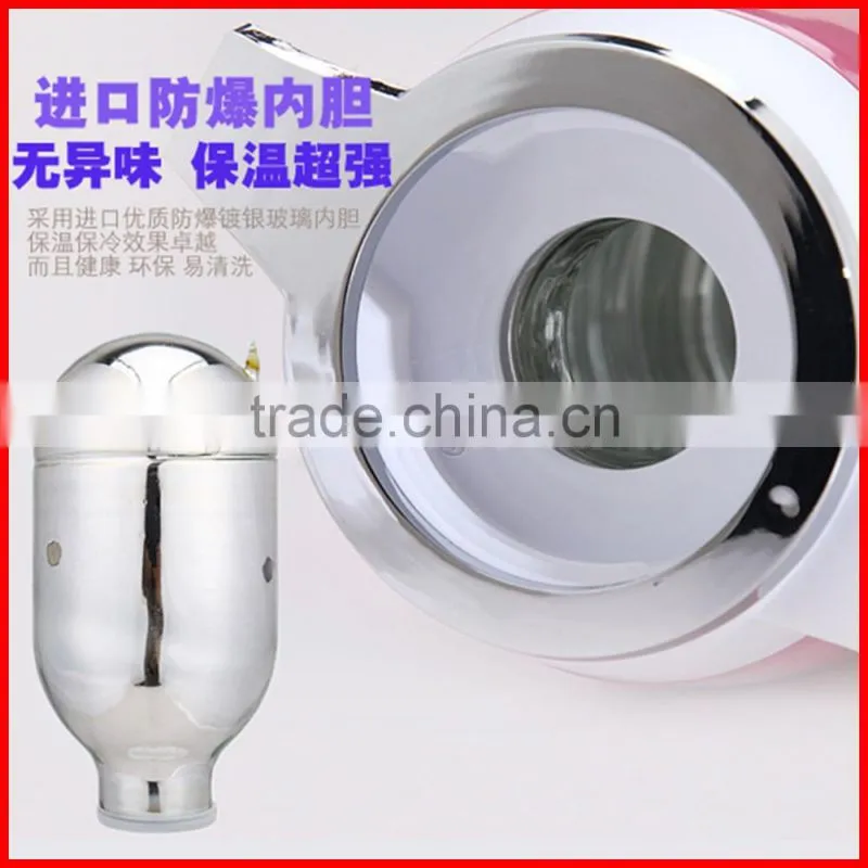 European Style Home Use Thermos Kettle Jug Thermos Flask Bottle With Glass Inner for Domr&Hotel