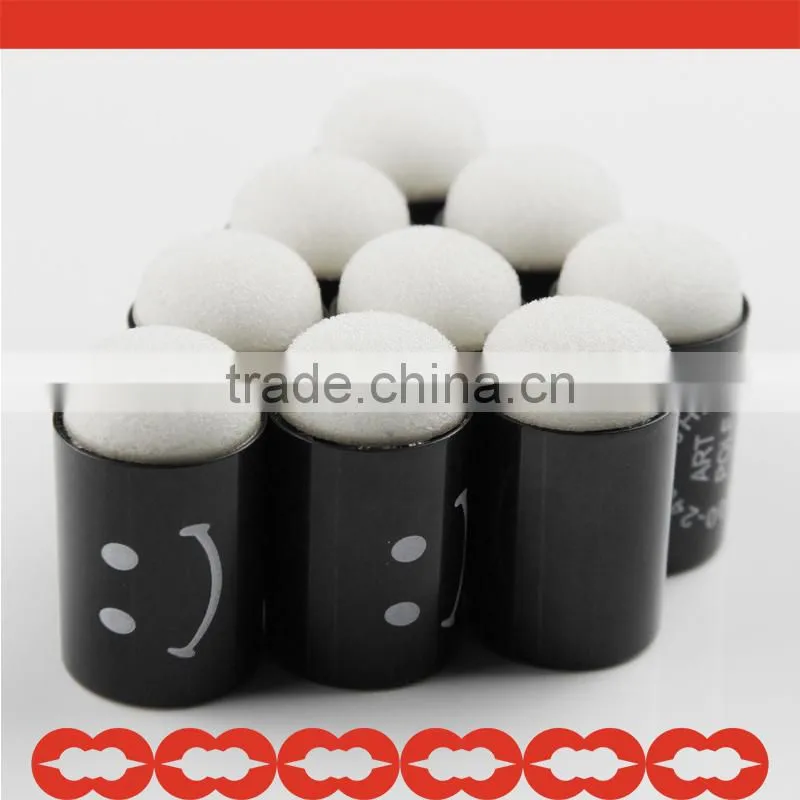 Private label makeup sponge, finger sponge ,oval makeup brush