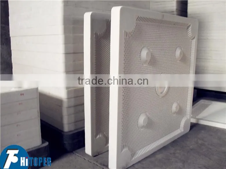 Construction material of stainless steel, well plates for filter press