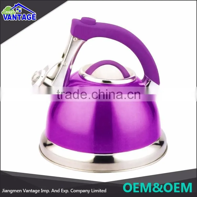 Hot selling travel tea water coffer different use 304 stainless steel kettle