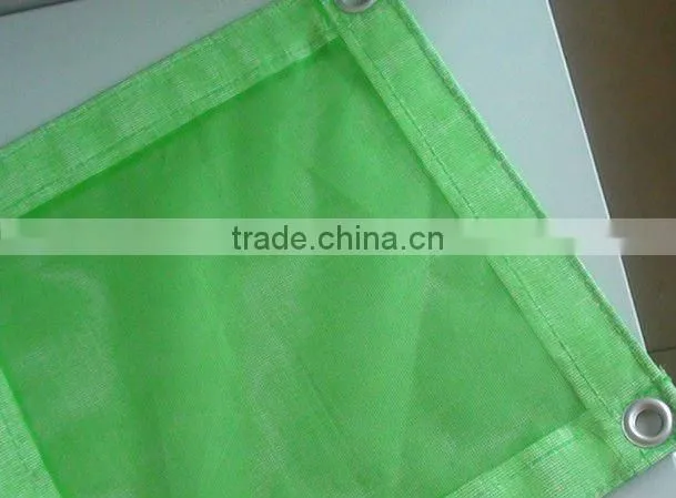 white color 100% Polyester Fire resistant PVC Building Protection Mesh Sheet Manufacturer