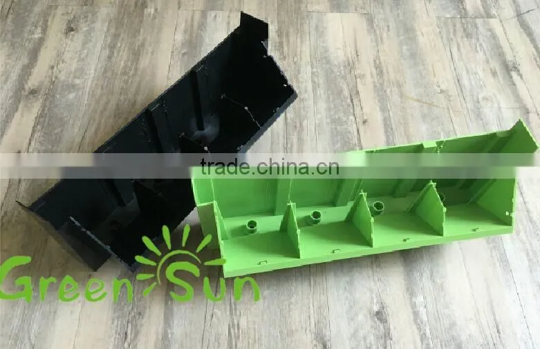 GreenSun 2016 hot sale green wall planter,living wall planter,vertical green wall garden planter,planter pots