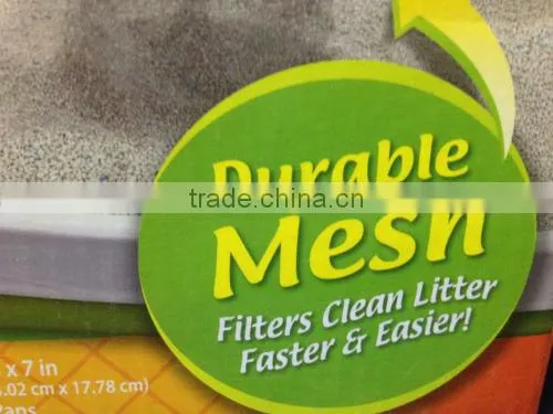 As Seen On TV Sift & Toss Mesh Litter Liners , Mesh Litter Liners
