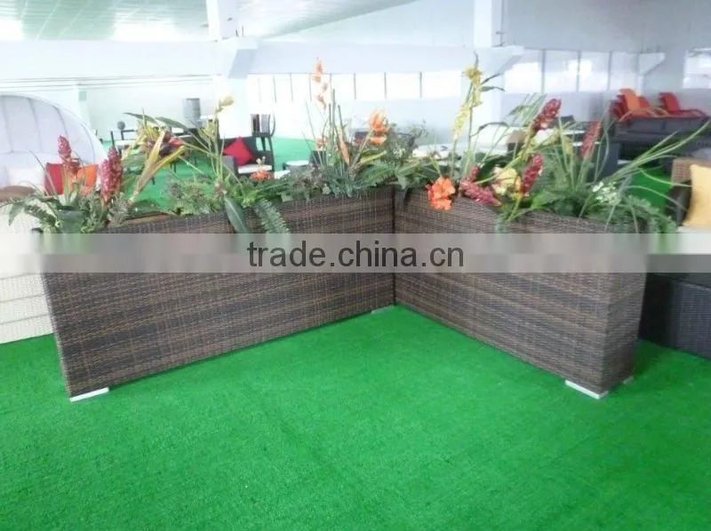 rattan raw material flower pot wholesale