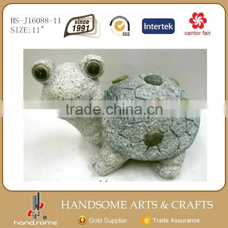 11 Inch Large Frog Garden Ornaments Animal Fiberglass Animal Statues