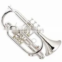 Bb key piston valve gold lacquer baritone