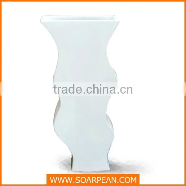 New Products Fiberglass Wedding Decoration Flower Vase