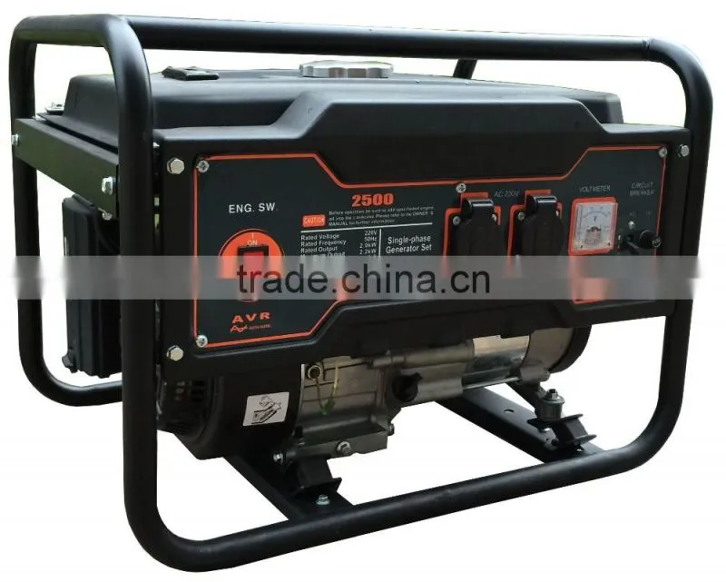 4 stroke gasoline engine 196cc capacity power gasoline generator 168f 1