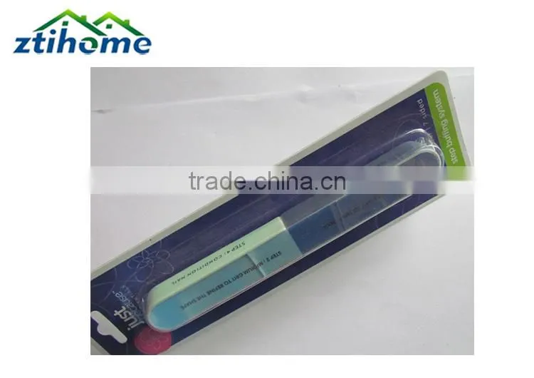 Banana shape emery board nail files for manicure