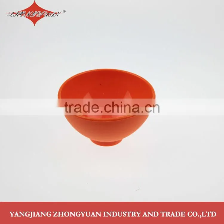 Flexible silicone bowl and silicone chopsticks