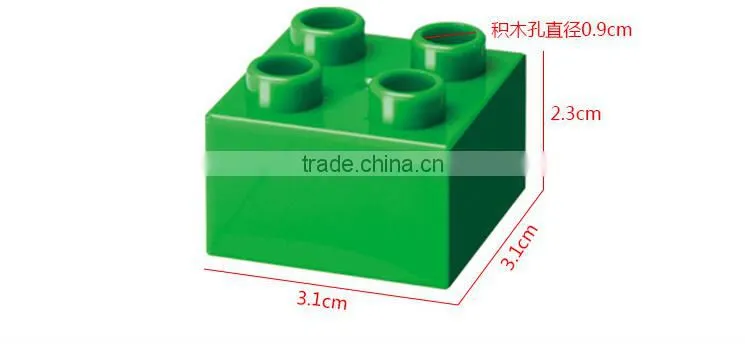 Children's toys Assembled block bricks Large granular building blocks Model in 3D building blocks DIY kids toys