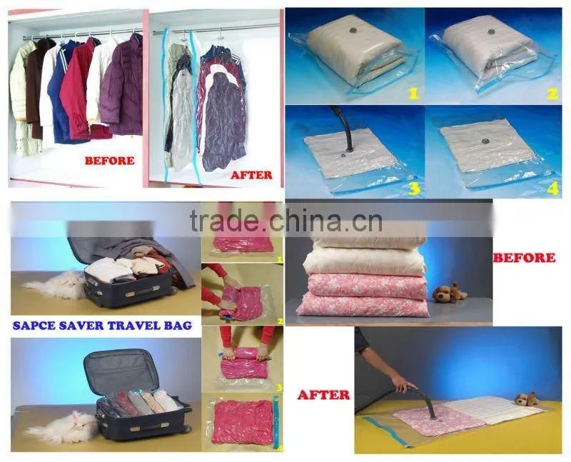 Vacuum Compressed Bag and Space Saver Storage