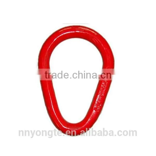 G80 Welded Master Pear Shaped Link