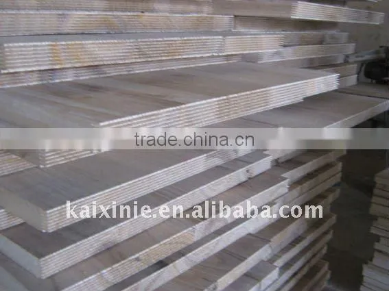 OEM natural paulownia finger joint strip