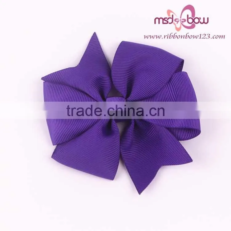 3inch grosgrain ribbon boutique hair bows with clip