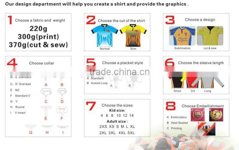 2014 Custom design sublimation sportswear