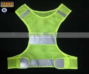 fluorescence reflective tapes hi-vis summer men's mesh vest