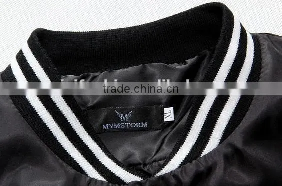 fashion design baseball jacket with pockets,Cheap Custom Youth Varsity Jackets