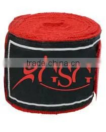 100% Cotton Red Custom Hand Wraps