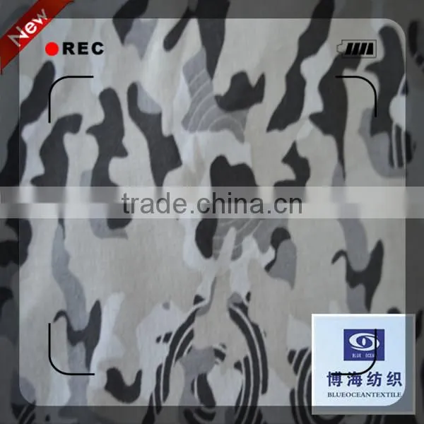 100% cotton cambric printed fabric military camouflage fabric