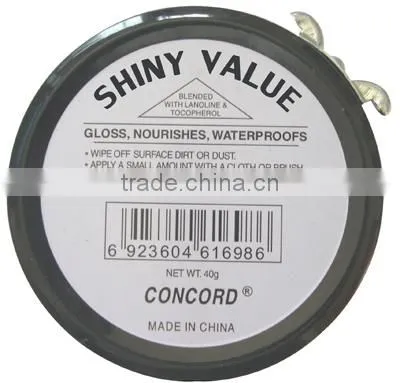 Manufacturer cheap metal tin shoe polish