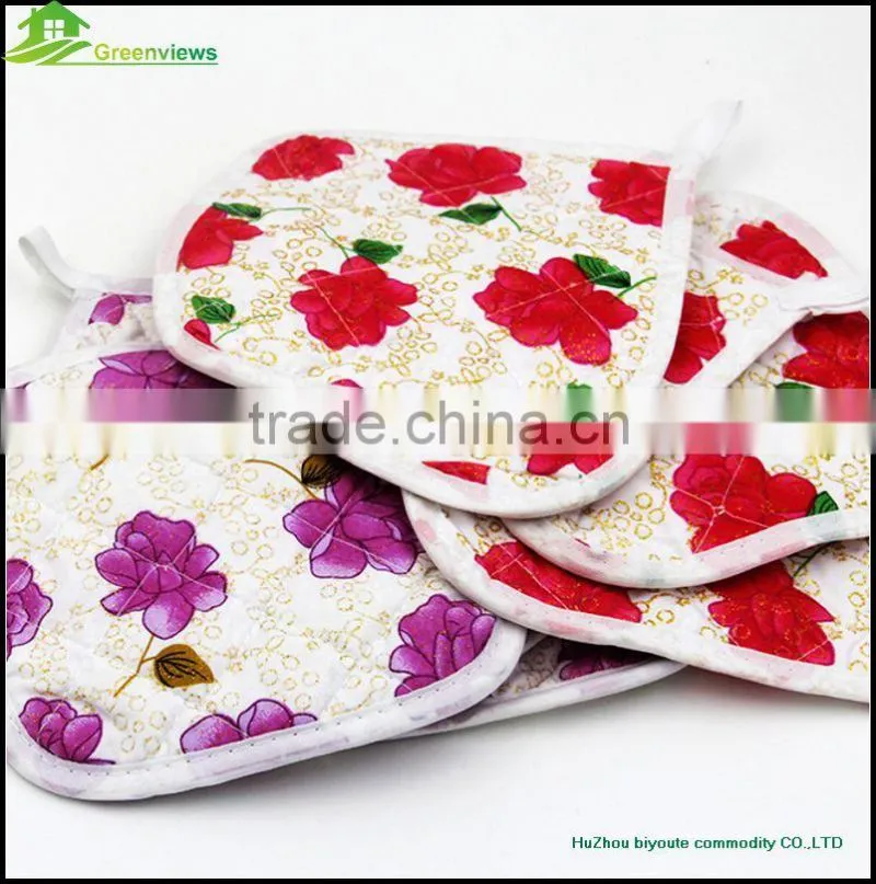 Kitchen Plain Pot Holder Custom silicone holder Heat Insulation rubber hot pot mat