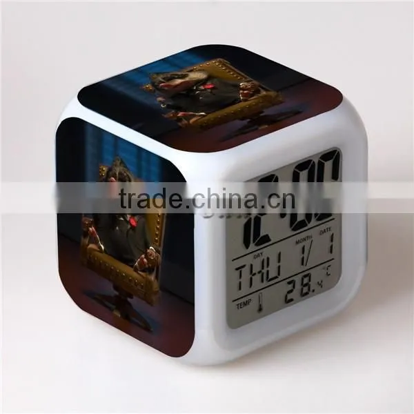Top selling LED Alarm Clock,Digital desk clock,Zootopia Cartoon Clock for Kids