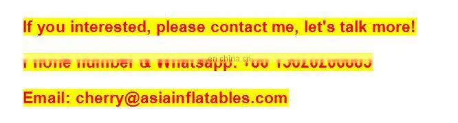 Advertising inflatable marine animal large inflatable cartoon for sale