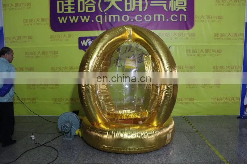 customized new style inflatable cash cube,inflatable money booth