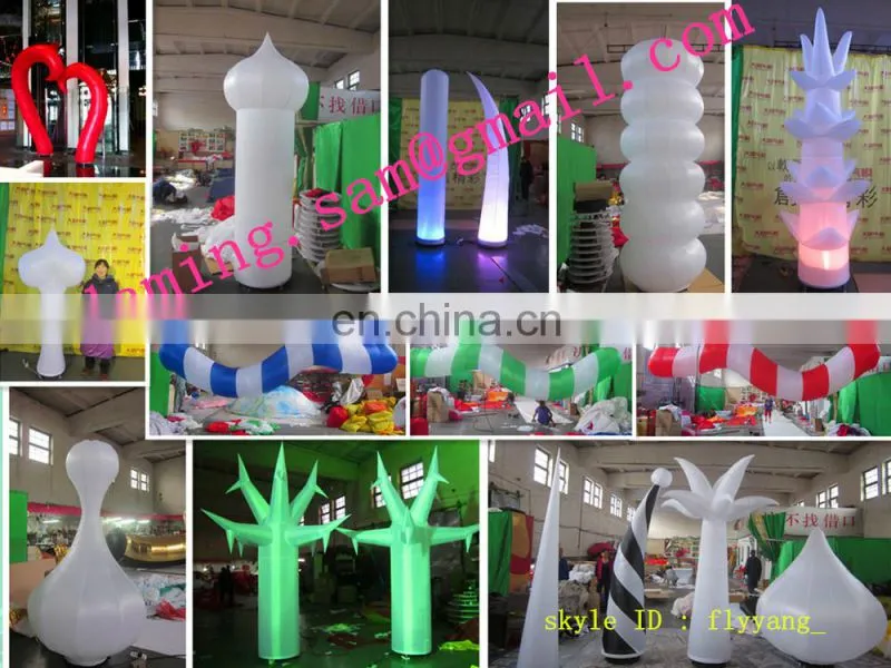 aC---Promotion Price Light Inflatable Pillar For Sale