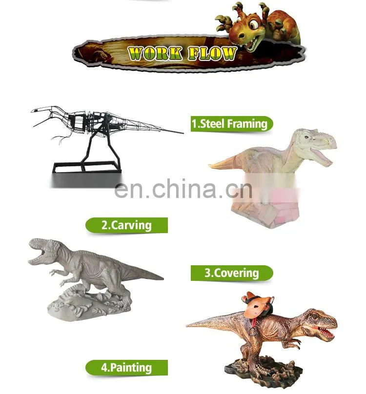 OEM customized attractive realistic remote control dinosaur for kids