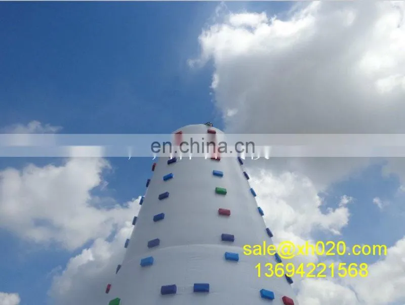 Air rock mountain inflatable rock climbing wall for kids & adults
