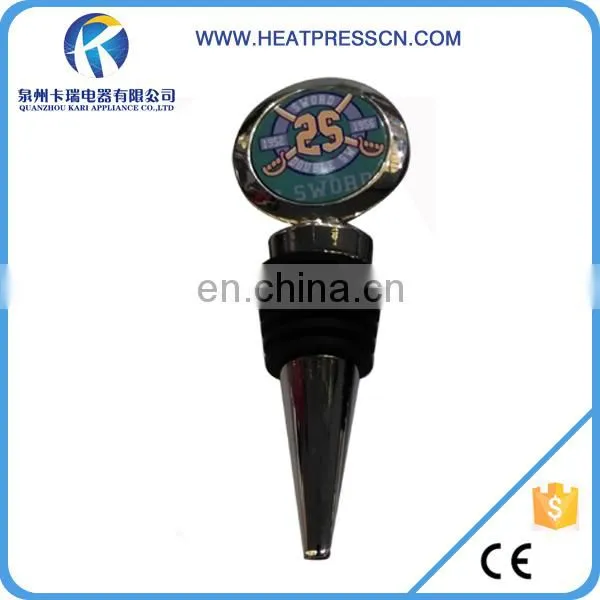 sublimation blank of wine stopper