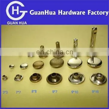 Antique Bronze Rivet Studs 4mm
