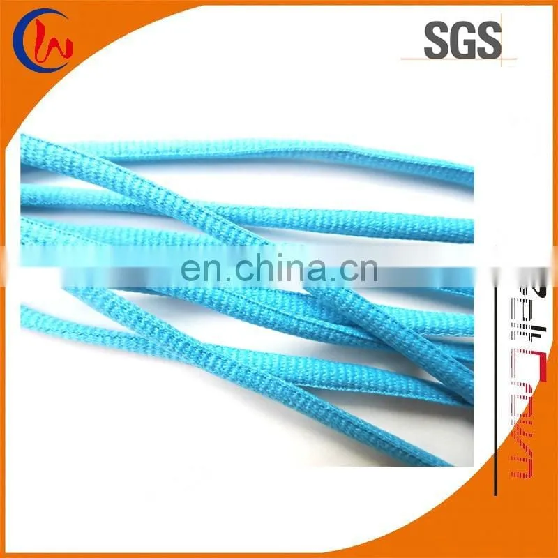 Hot selling polyester oval shoelace string