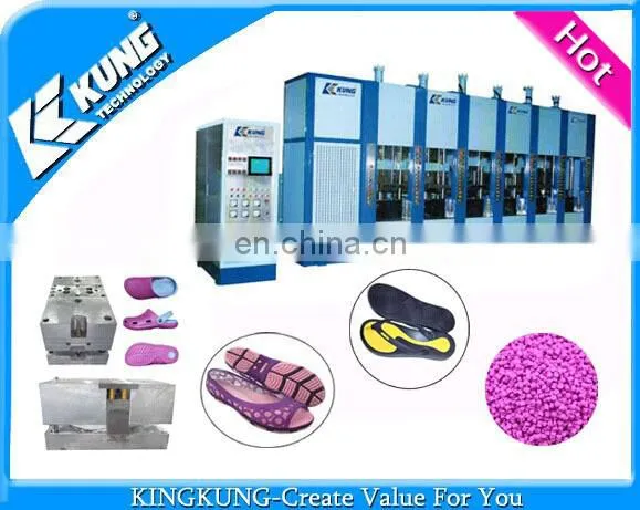 Hot selling single color EVA injection machine/ injection machine
