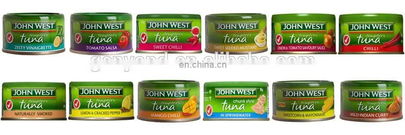 Genyond Shanghai Factory Automatic fish canning machine /canned tuna in oil canning plant production line
