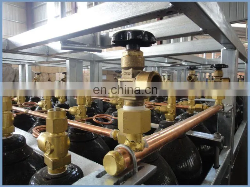 High Pressure Gas Cylinder Bundled Industry Gas Cylinder Racks with DNV/TPED certificate