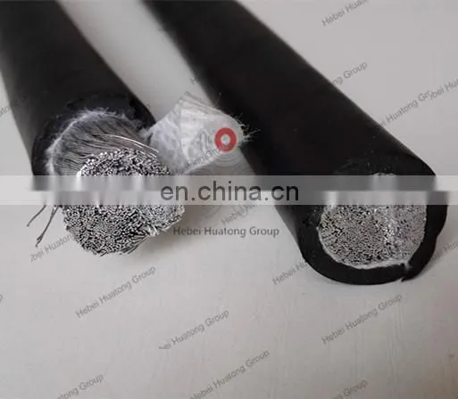 rubber insulation and sheath aluminum welding cable 50mm 70mm