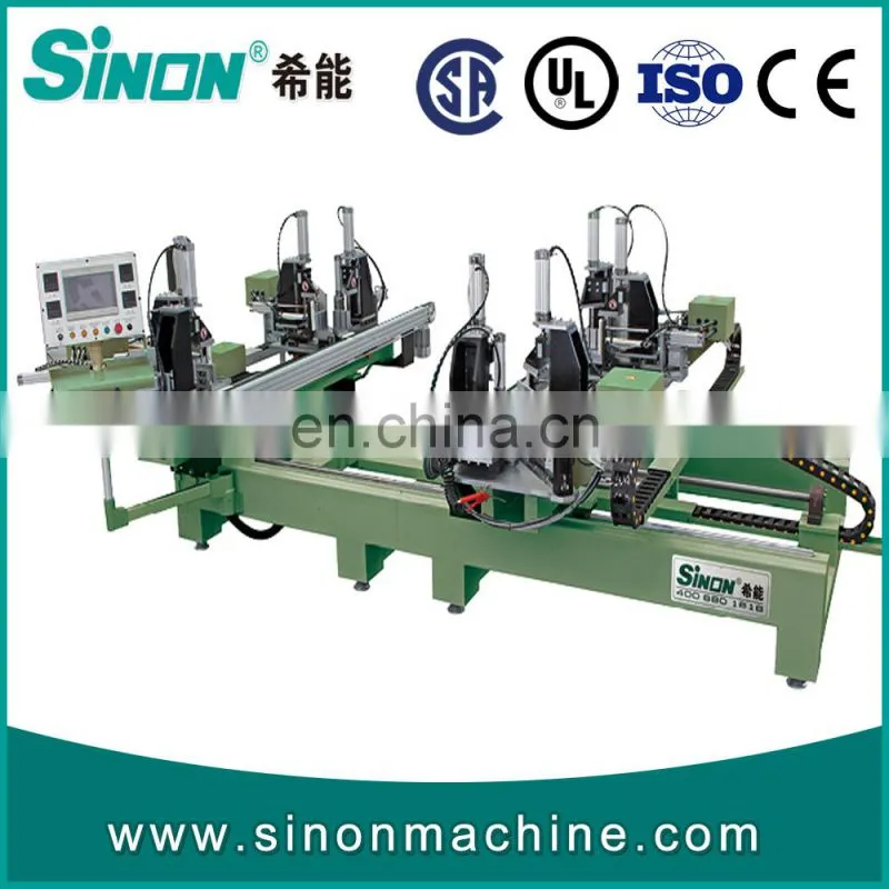 Four-Corner Vertical Welding Machine CNC for PVC window and doors in Shandong