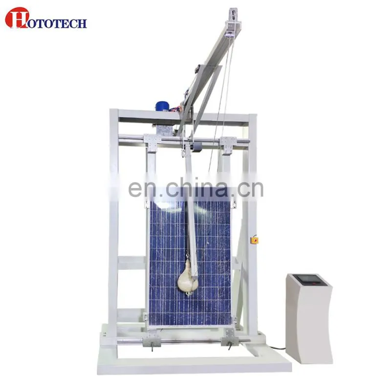 IEC 61730 standard Solar panel component rupture tester/Solar panel impact testing Machine/pv module testing machine
