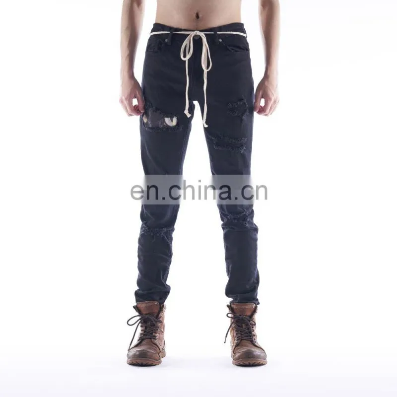 DiZNEW China factory custom wholesale made high quality popular mens skinny jeans