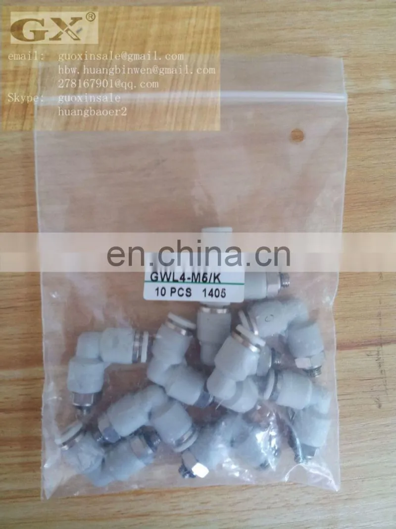 CKD fitting plastic joints GWL4-M6
