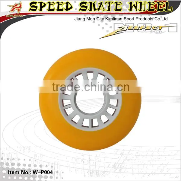 72/76mm polyurethane inline skate wheels, Atoms Matter MPC quality inline pu wheel
