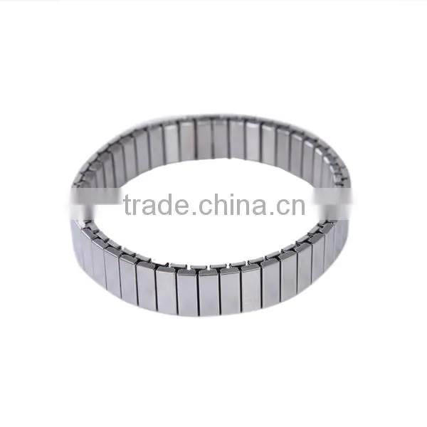 2015 fashion elastic Stainless Steel slap Bracelet